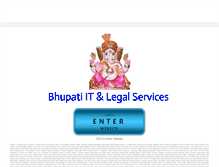 Tablet Screenshot of bhupati.org